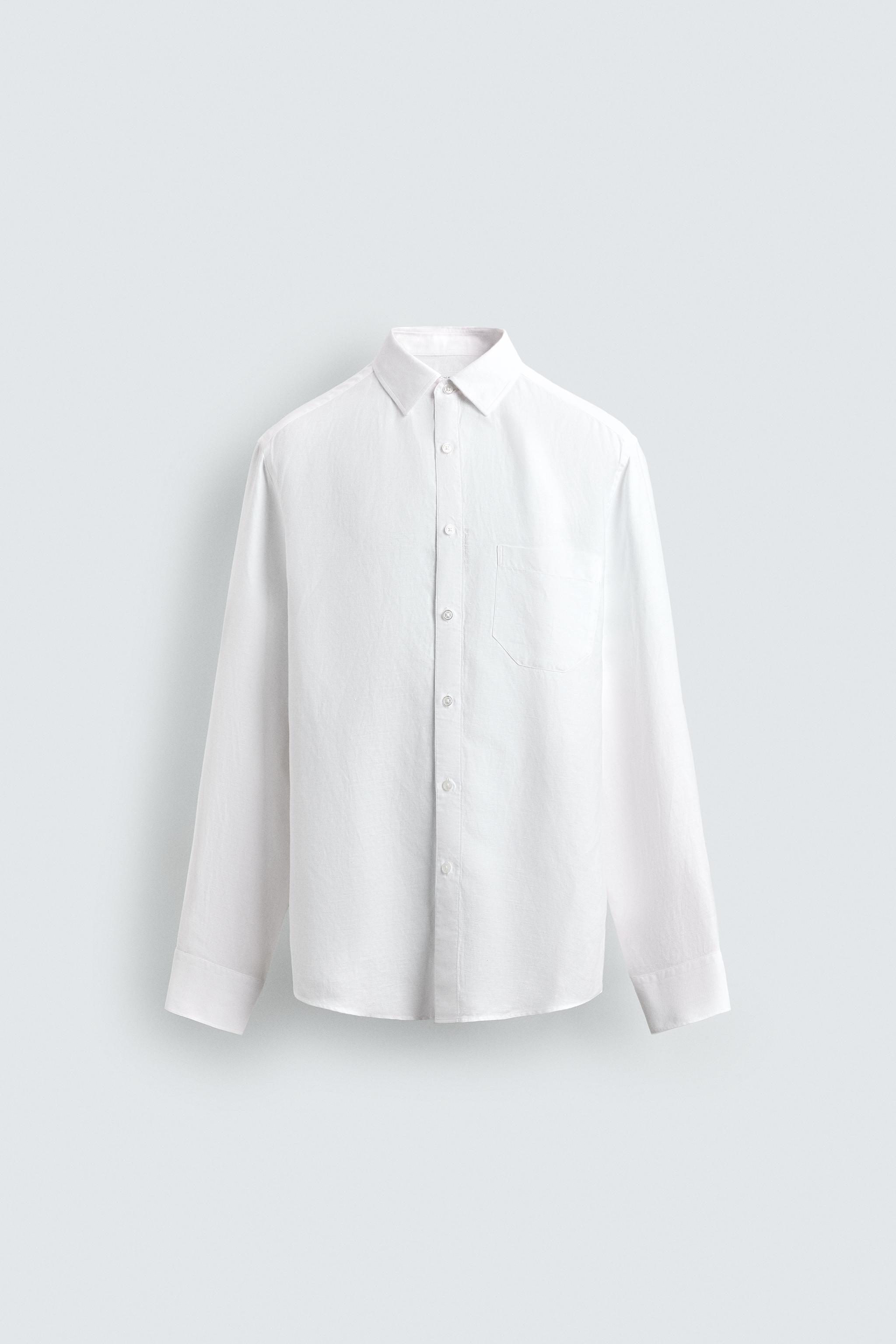 CHEMISE REGULAR FIT LIN - LYOCELL