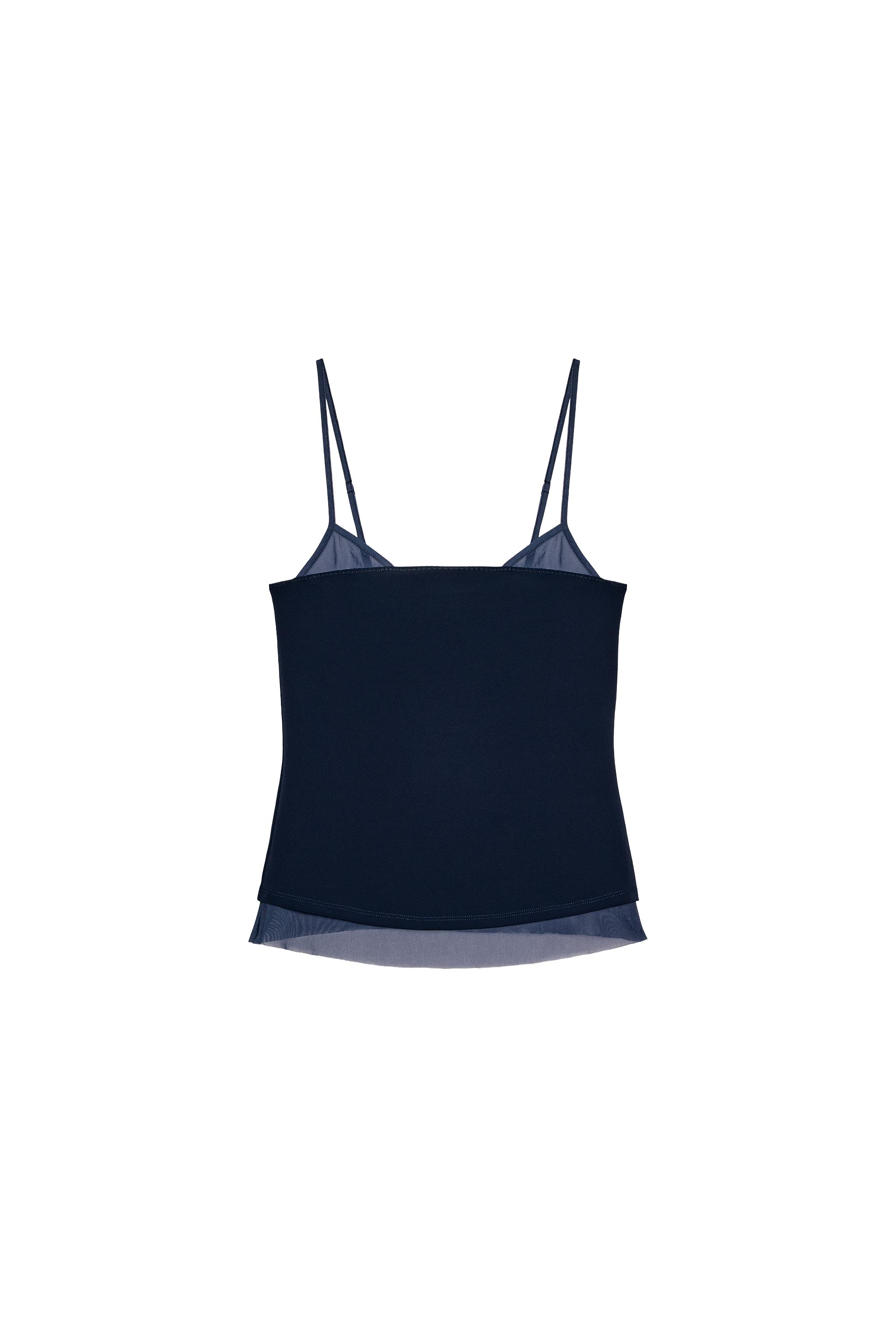 COMBINATION TULLE CAMISOLE - Blue | ZARA United States