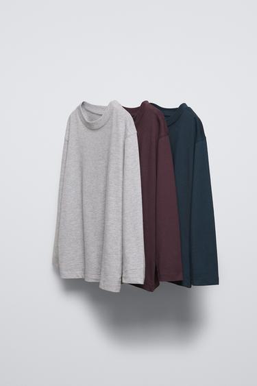 3-PACK OF PLAIN T-SHIRTS -  by Zara
