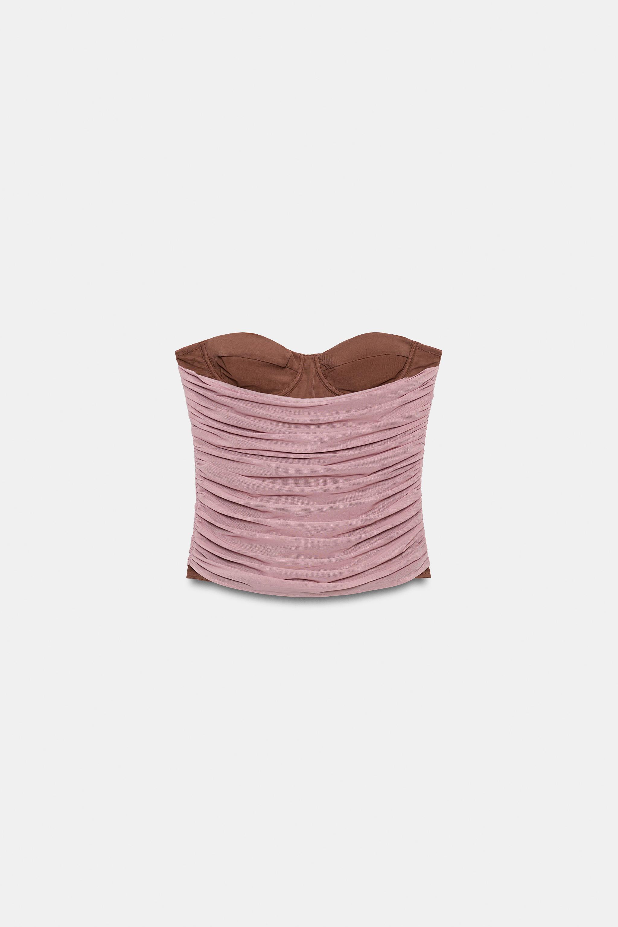 CORSET BIMATIÈRE EN TULLE