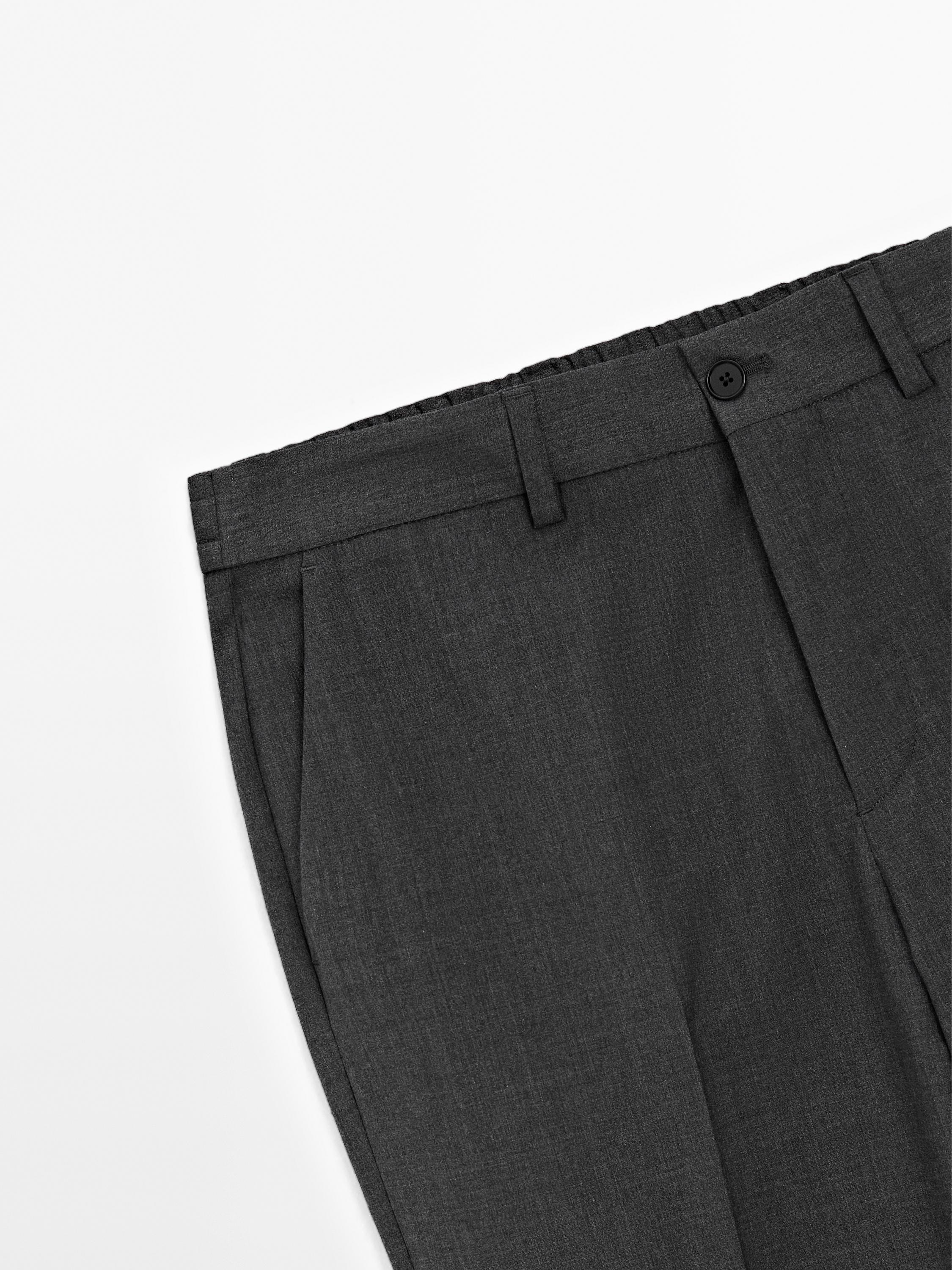 Pantalon laine total look