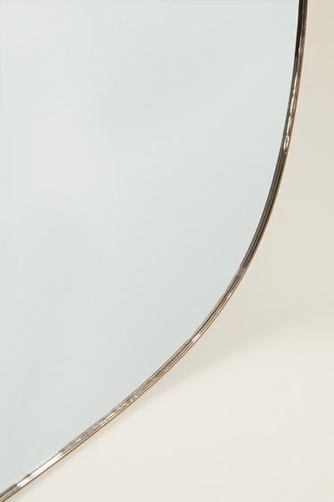 WALL MIRROR WITH ROUND FRAME - Golden by Zara - Image 3