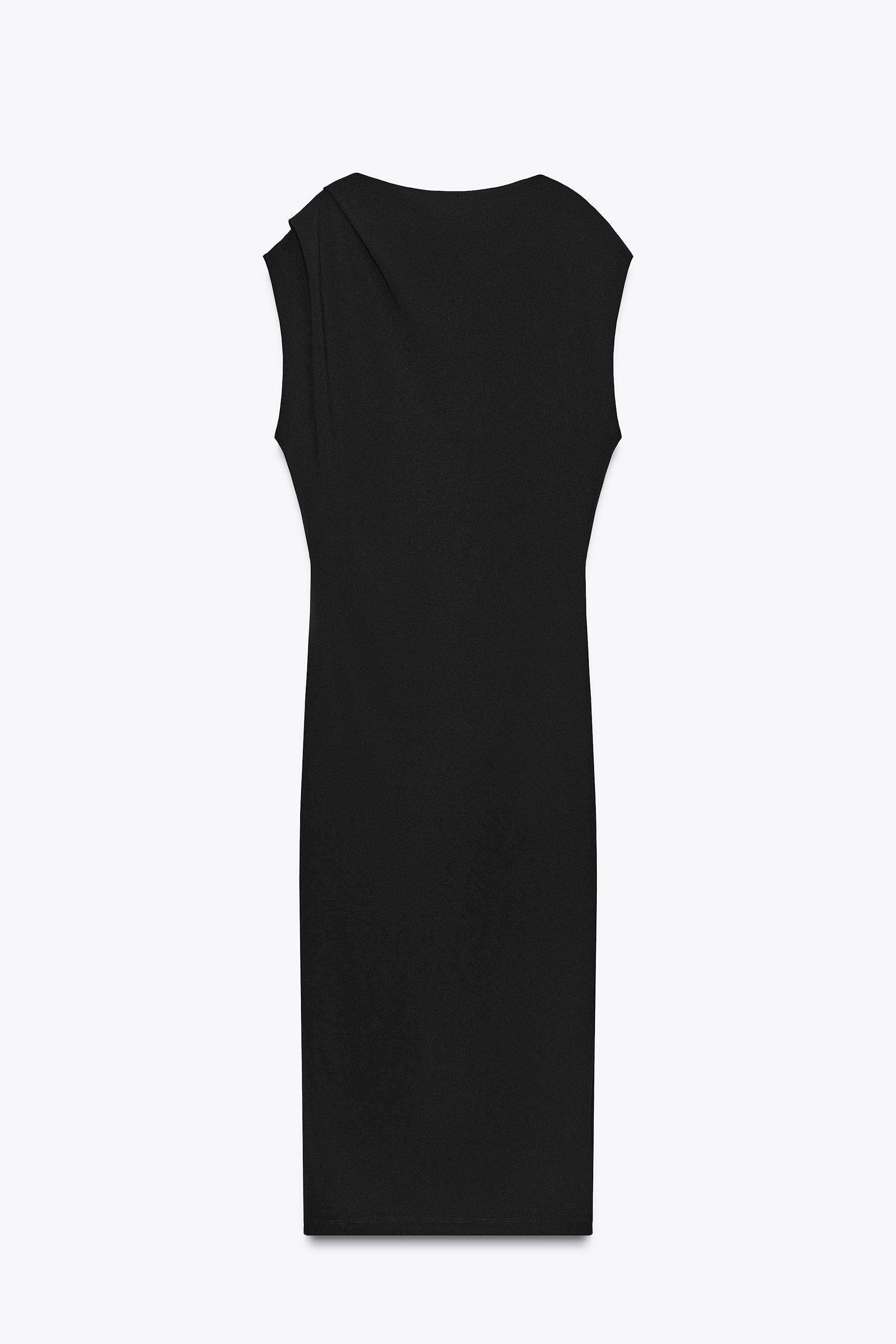 Long Draped Dress