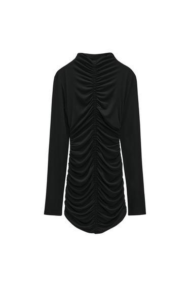 GATHERED DRESS
