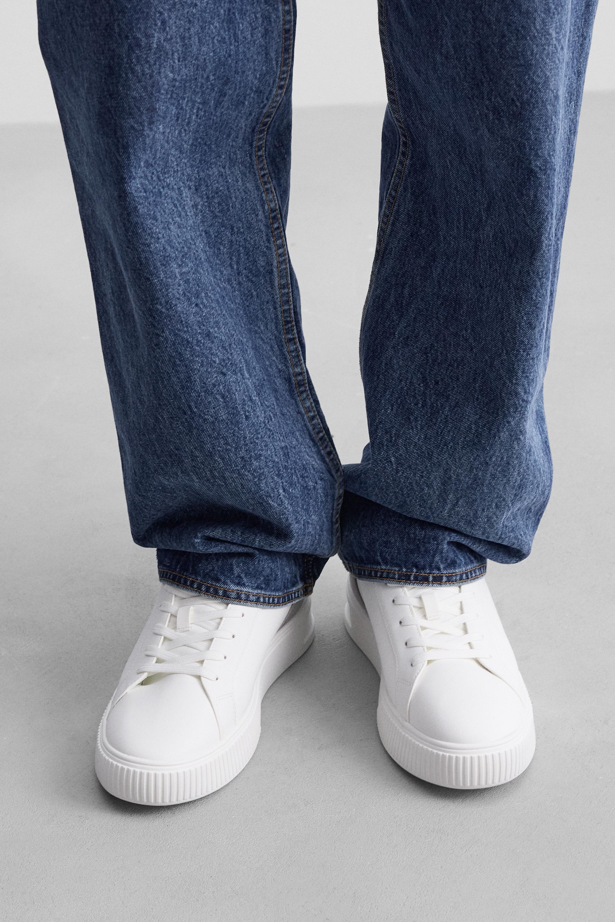 コントラストスニーカー - ホワイト | ZARA Japan / 日本