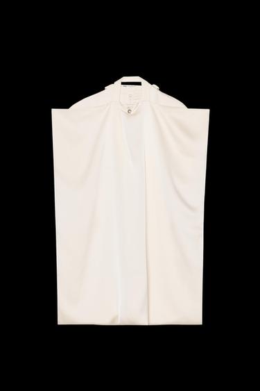 PORTA TRAJES SATINADO LIMITED EDITION - Blanco roto de Zara