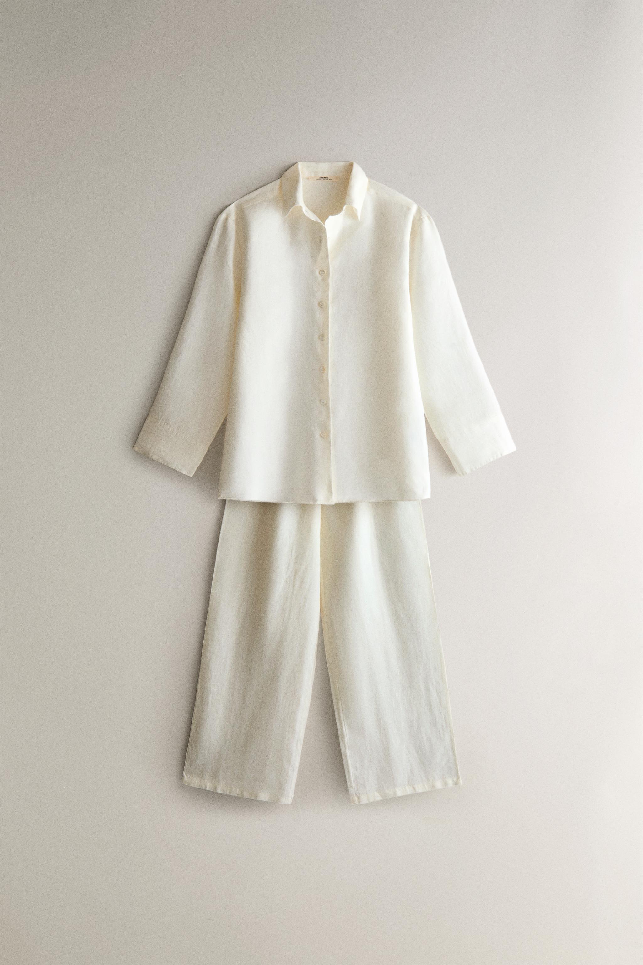 LONG SLEEVE LINEN SHIRT