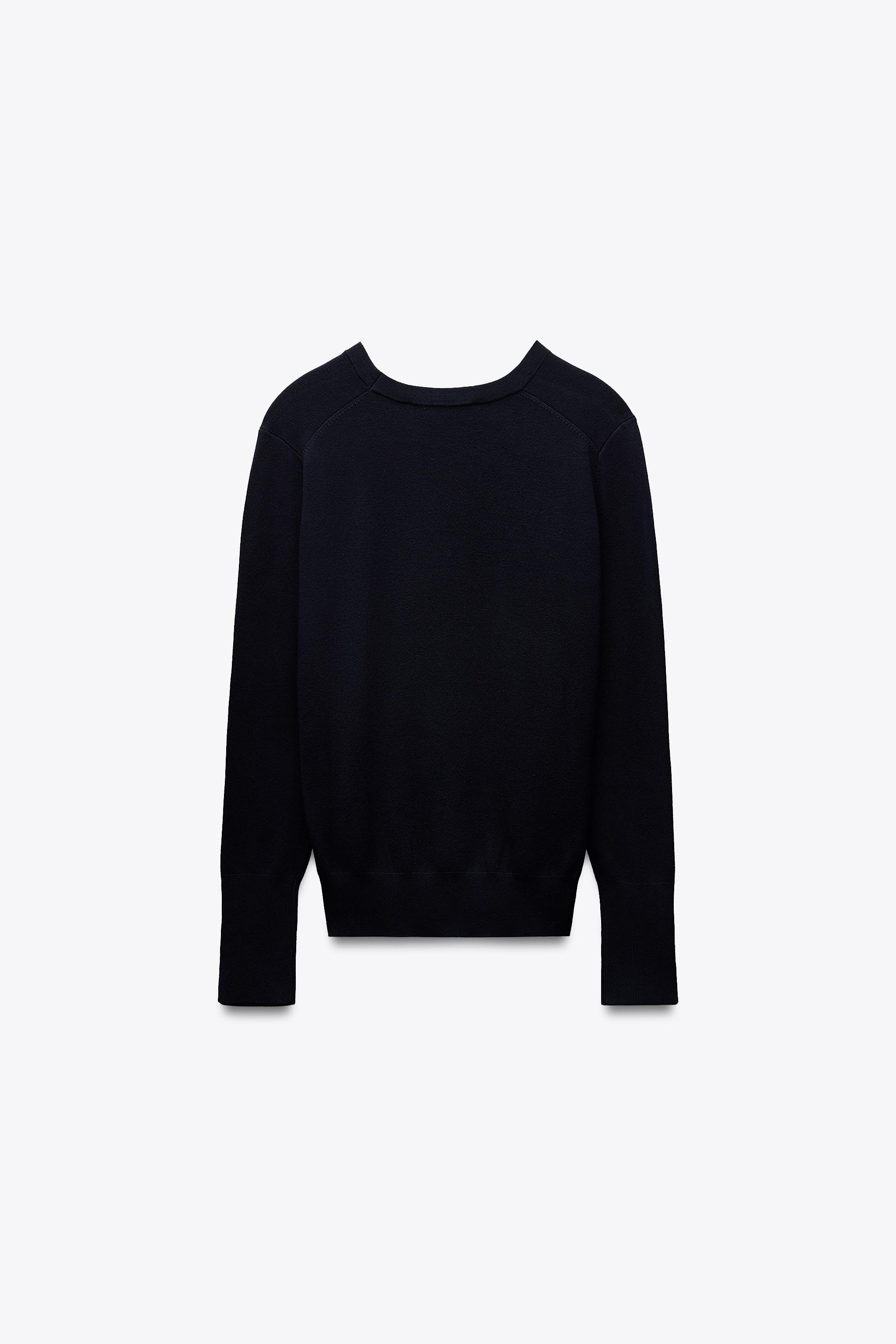 Crop Sweater Women's Sweaters Zara Womens Jumpers Uk MANGO
