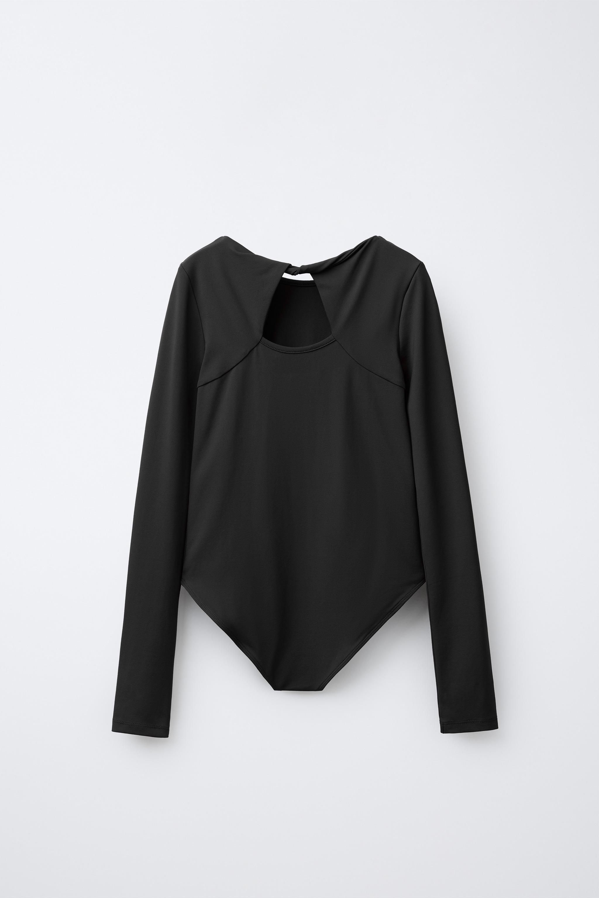 POLYAMIDE CUT OUT BODYSUIT