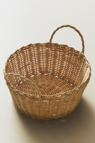 CESTA PAN REDONDA - Beige claro de Zara