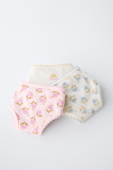 6-14 YEARS/ THREE-PACK OF BOHO BRIEFS - Multicoloured by Zara - Image 5