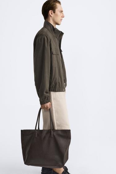 СУМКА ДОРОЖНАЯ МЯГКАЯ — КОРИЧНЕВЫЙ от Zara — изображение 0