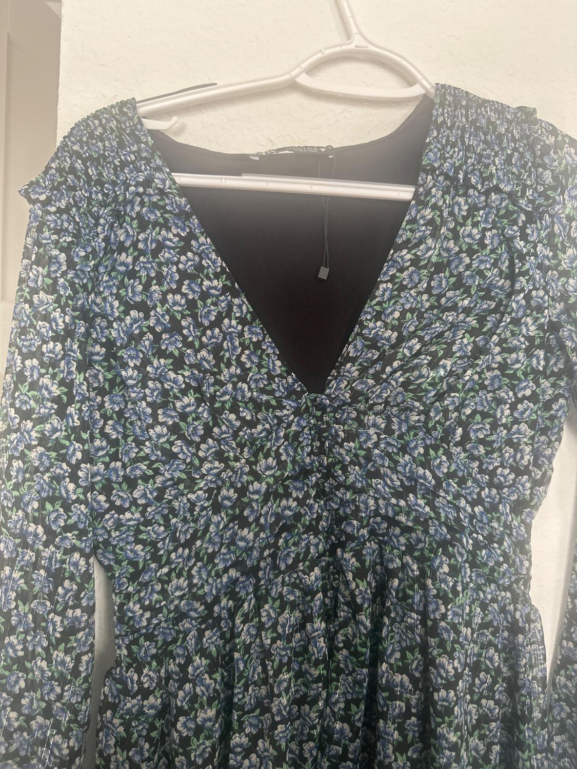 VESTIDO ESTAMPADO FLORES - Image 3