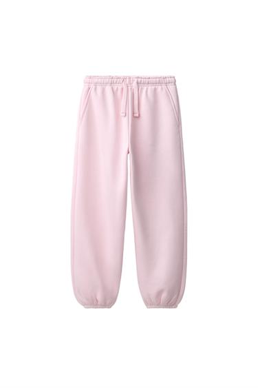 SWEATSHIRT JOGGING TROUSERS - Pink by Zara