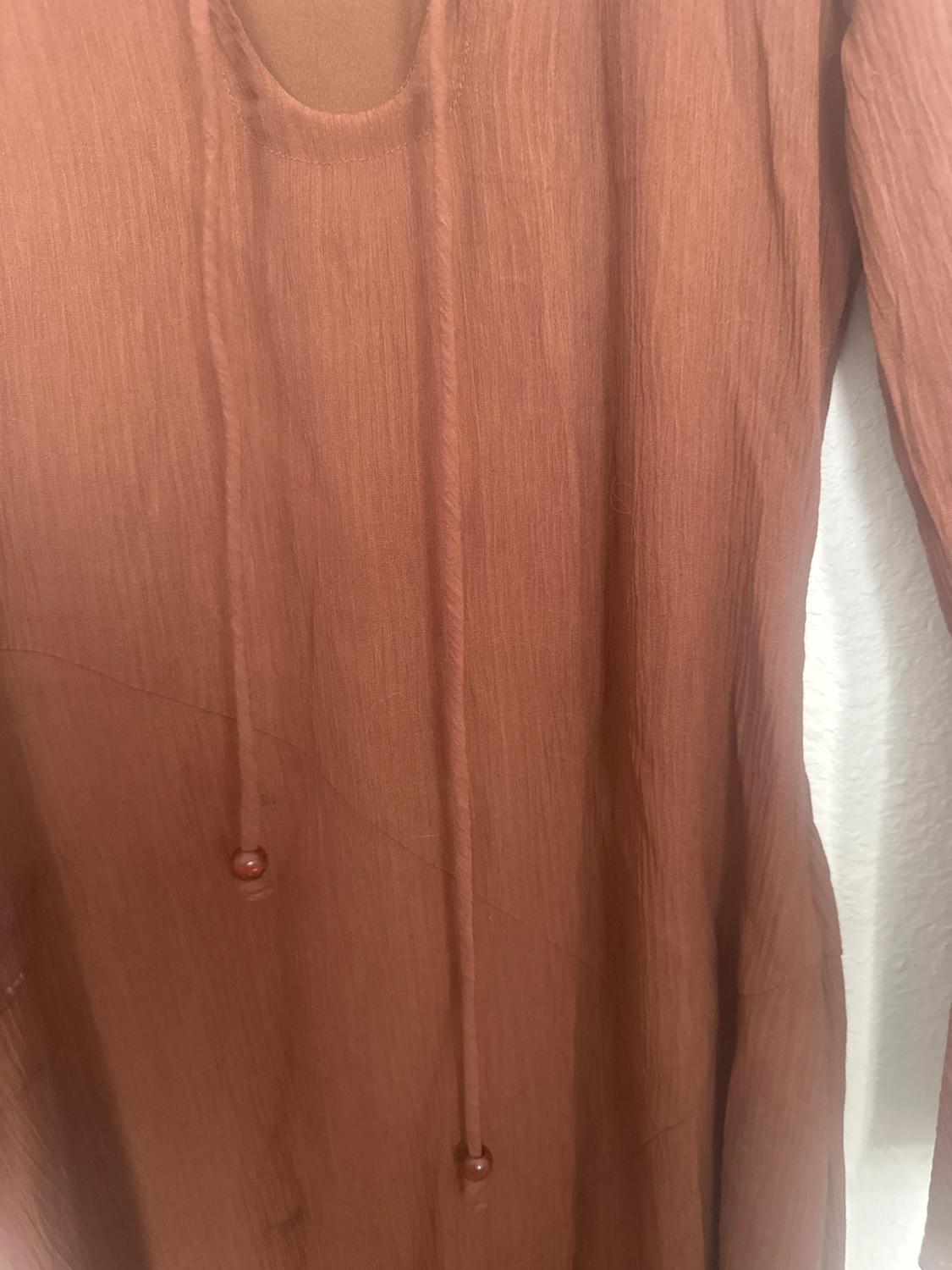 VESTIDO MIDI LAZO ESCOTE - Image 6