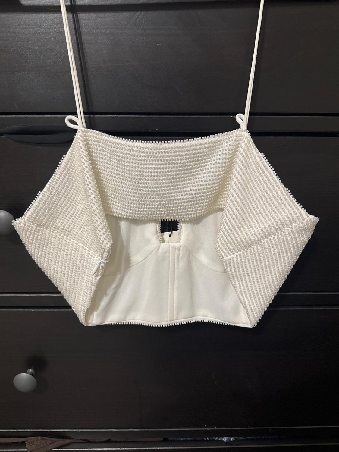 BEADED CROP TOP - Image 2