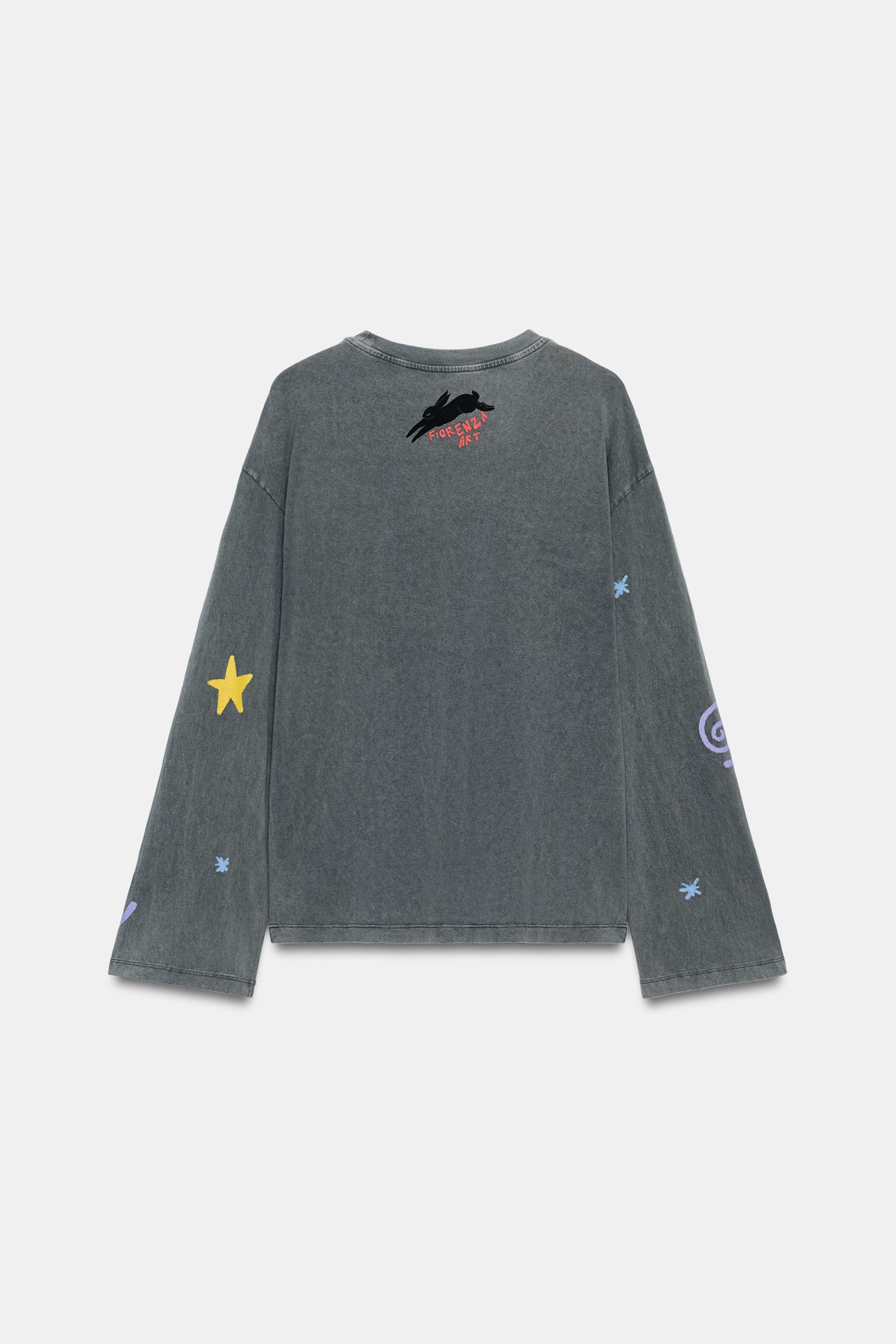 FIORENZA WASHED-EFFECT T-SHIRT thumbnail 7