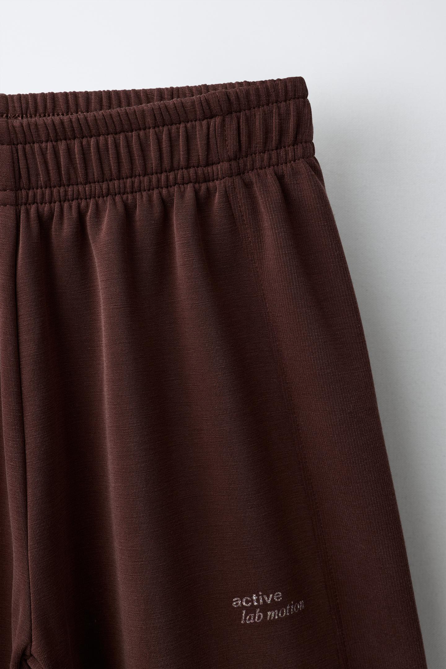 Детские брюки Zara Sporty Jogger, цвет: Brandy — фото 3