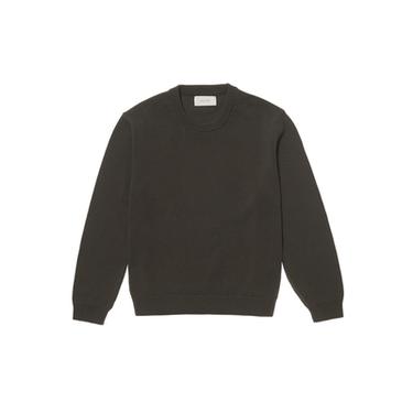 REGULAR FIT COTTON SWEATER - Dark brown by Zara