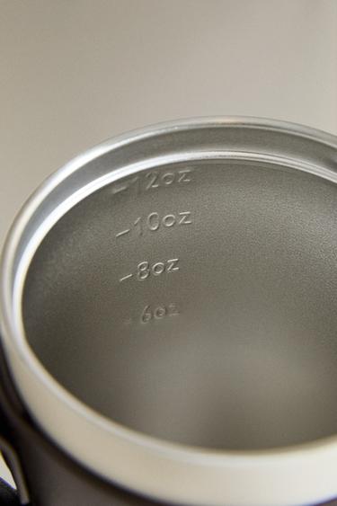 LIDDED MUG WITH BAND - Brown by Zara - Image 3