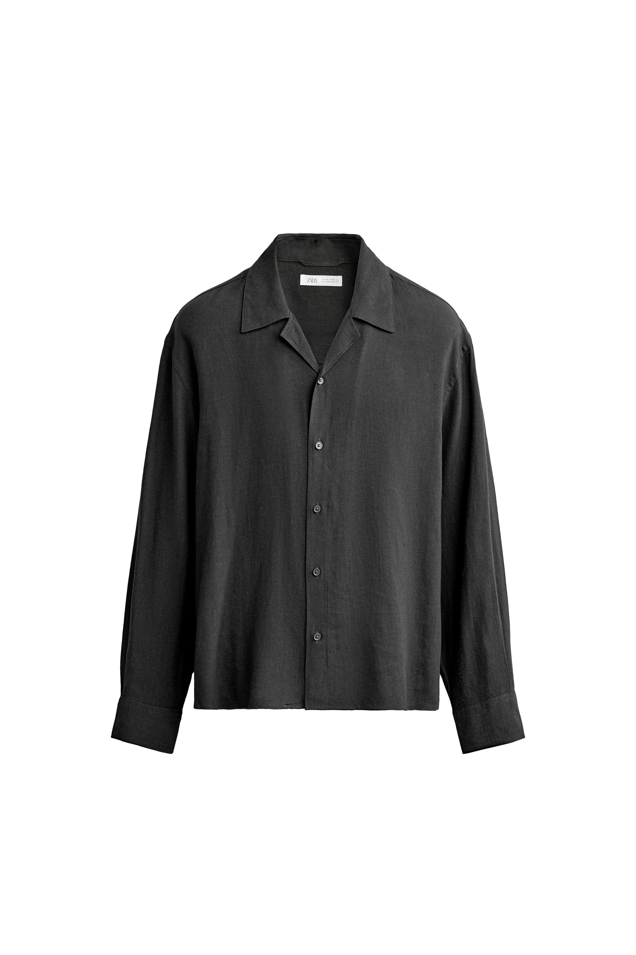 CAMISA FLUIDA VISCOSA - LINO