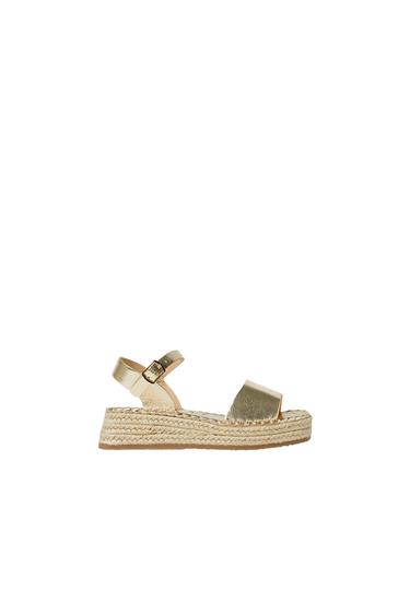 KIDS/ METALLIC SANDALS
