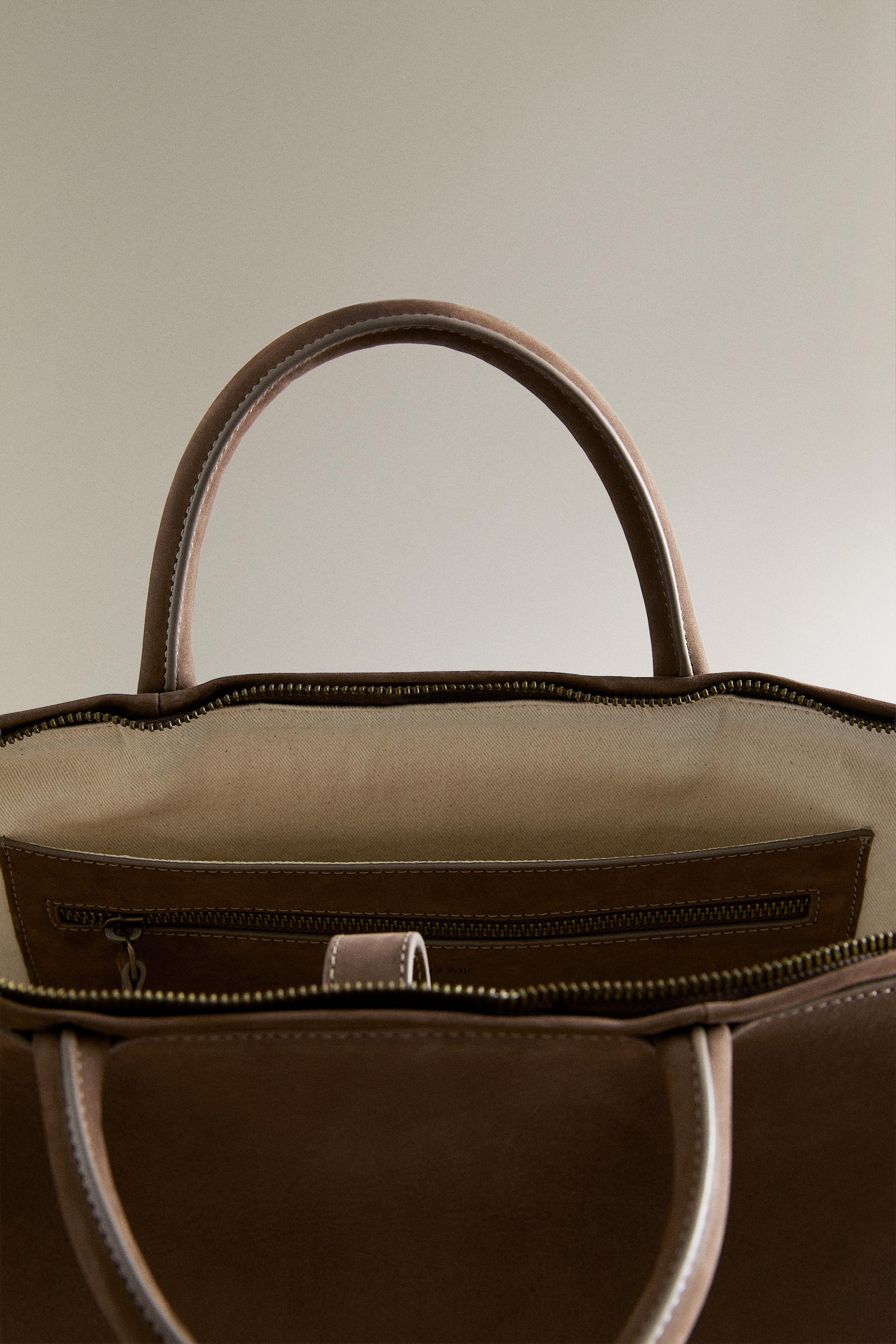 NUBUCK LEATHER OFFICE BAG