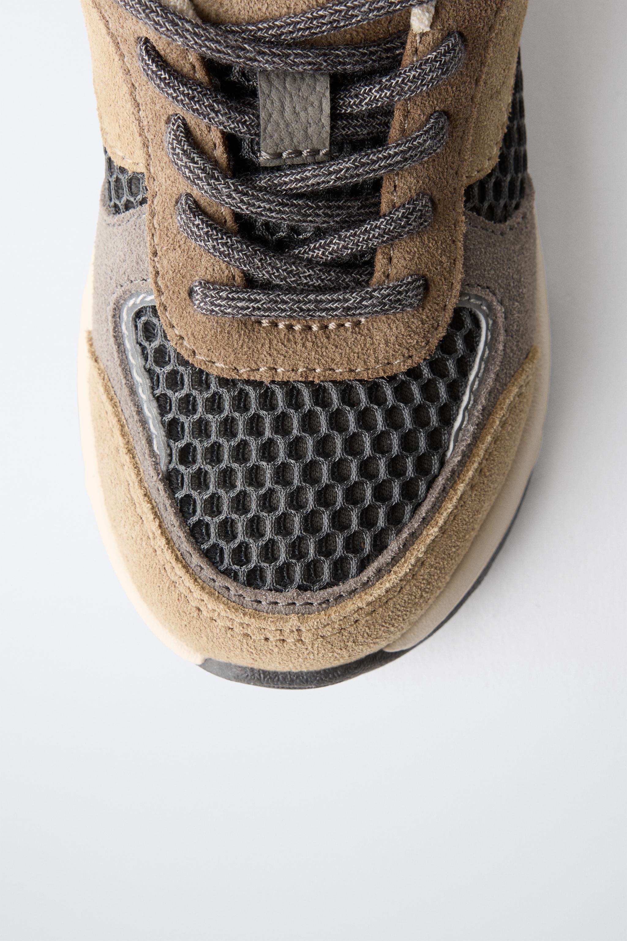 Детские кроссовки Zara PREMIUM SNEAKERS — фото 5