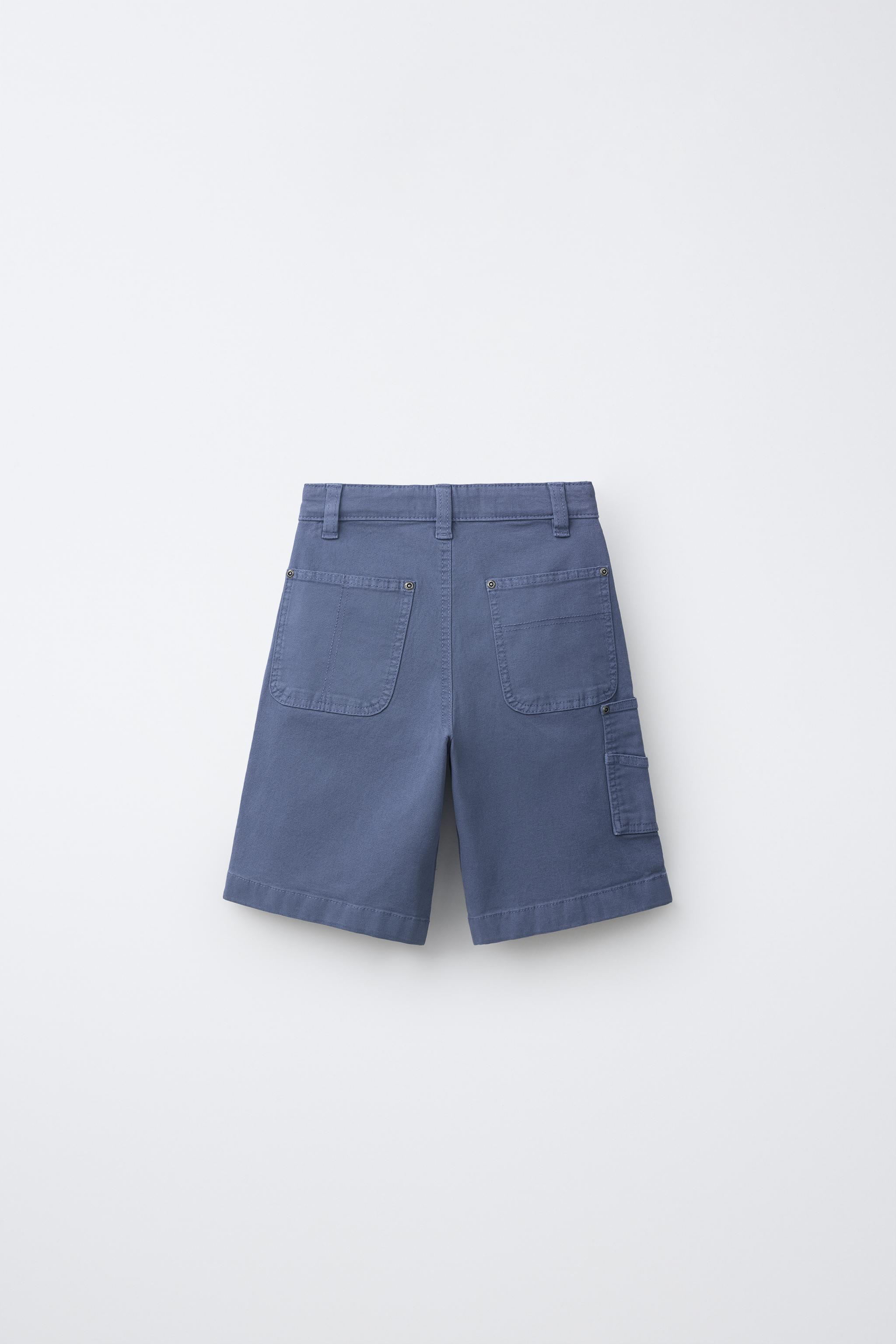 Детские шорты Zara CARPENTER SHORTS — фото 3