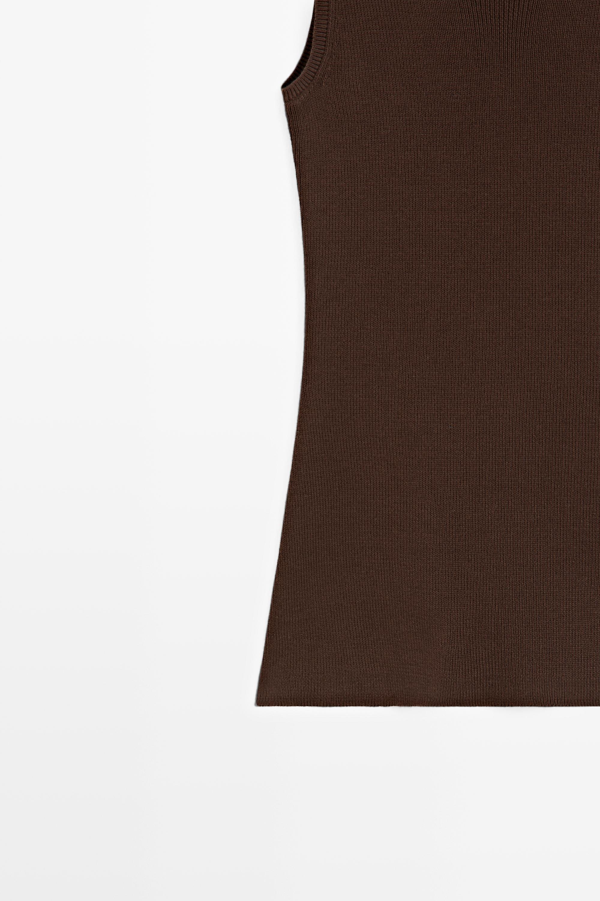 100% cotton ribbed tank top