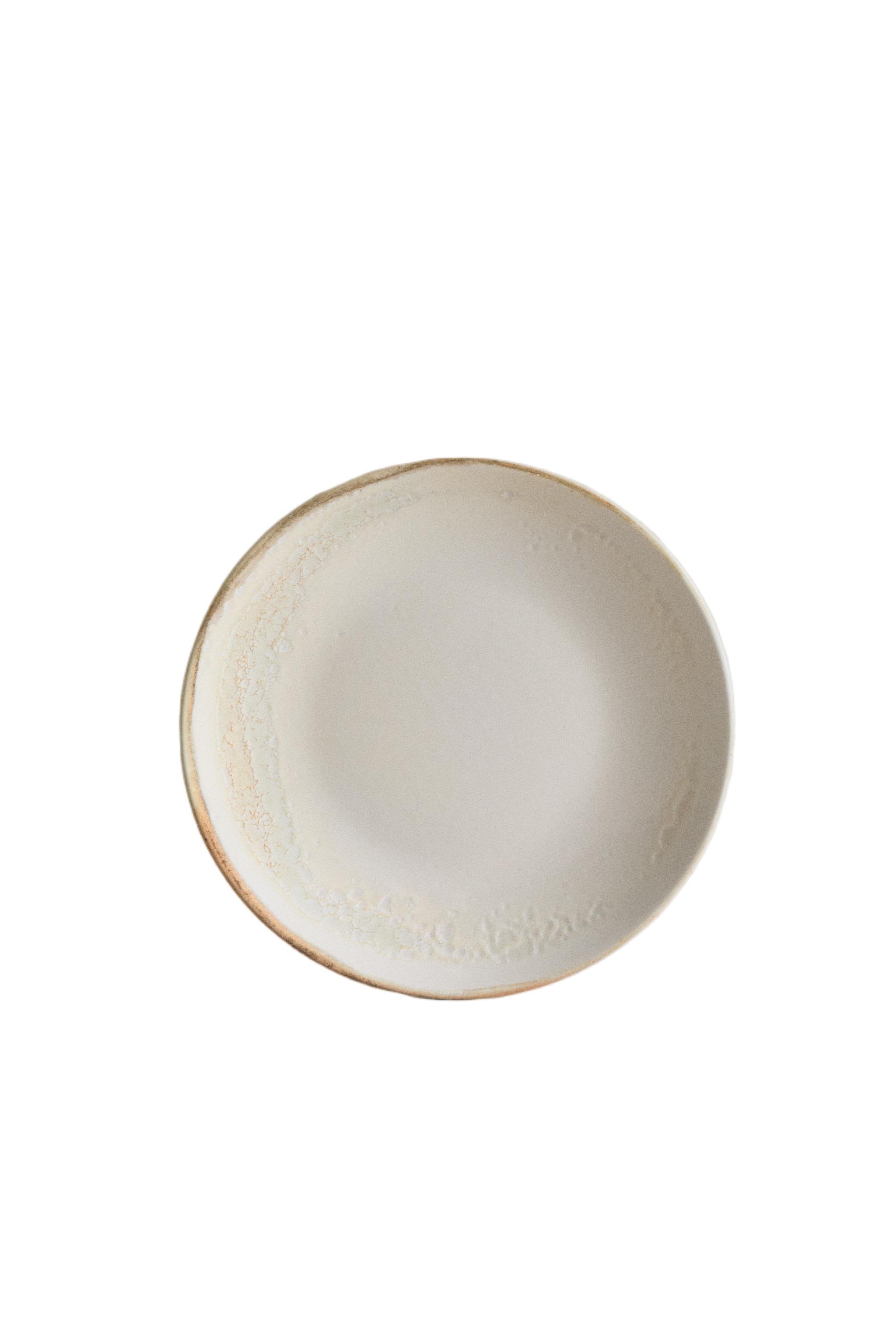 STONEWARE DESSERT PLATE