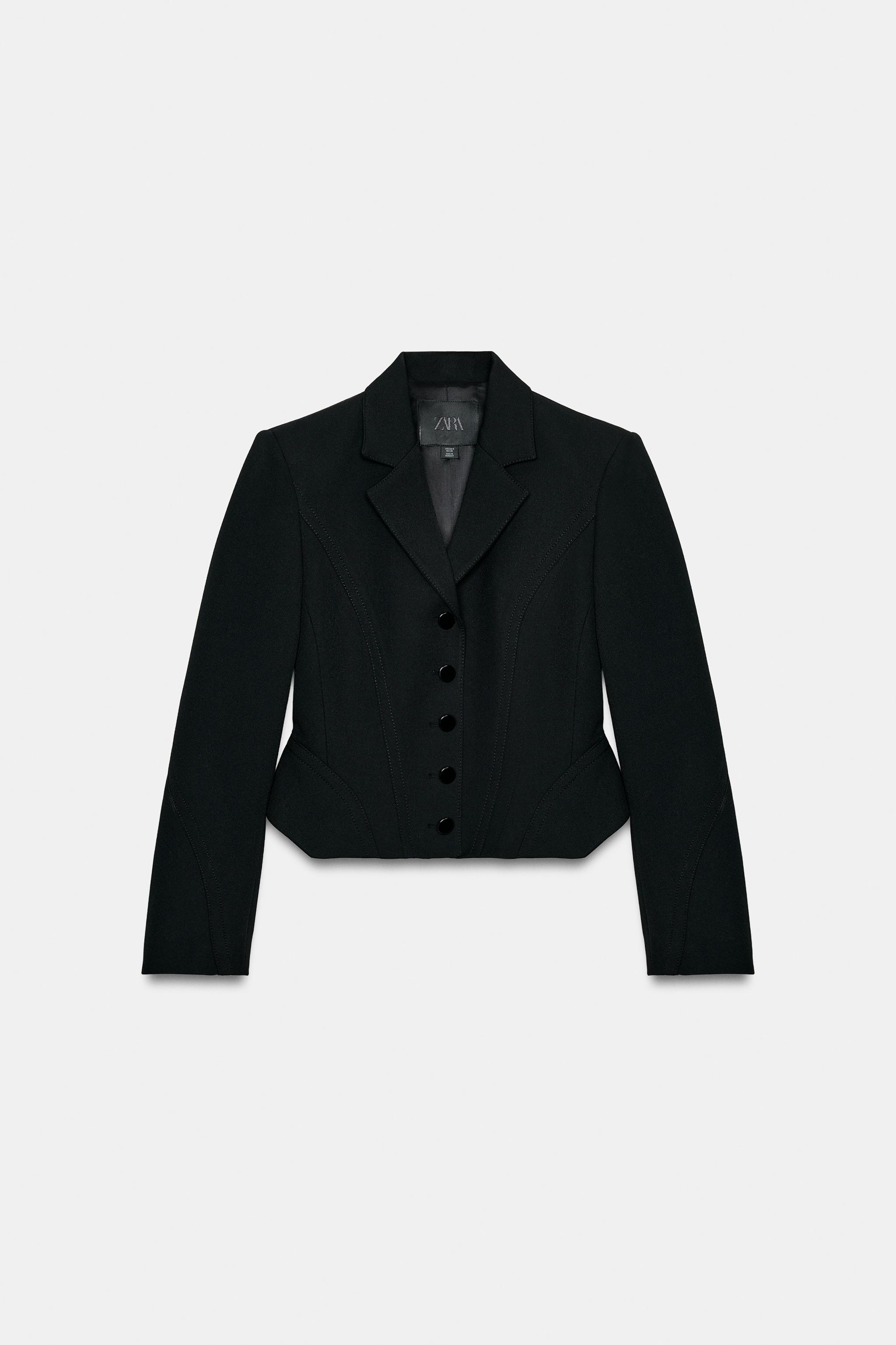 VESTE COURTE SURPIQÛRES ZW COLLECTION