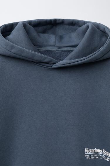 HOODIE AND JOGGER TROUSERS SET - Blue by Zara - Image 5