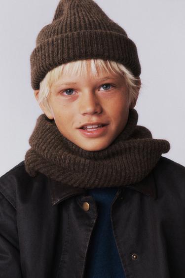 BASIC KNIT BEANIE - Brown by Zara