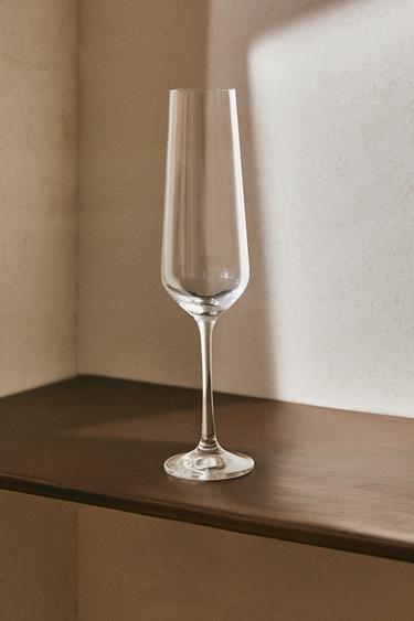 CRYSTALLINE FLUTE GLASS -  by Zara - Image 2