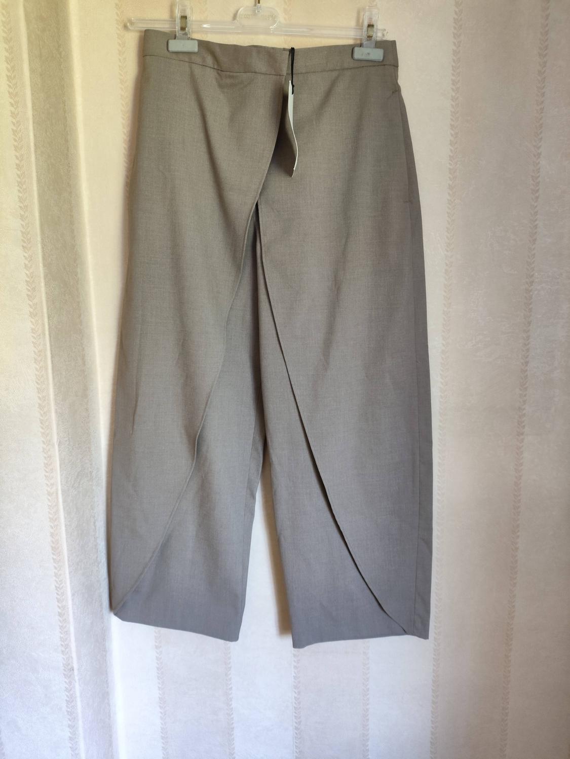 ZW COLLECTION WRAP FRONT TROUSERS - Image 2