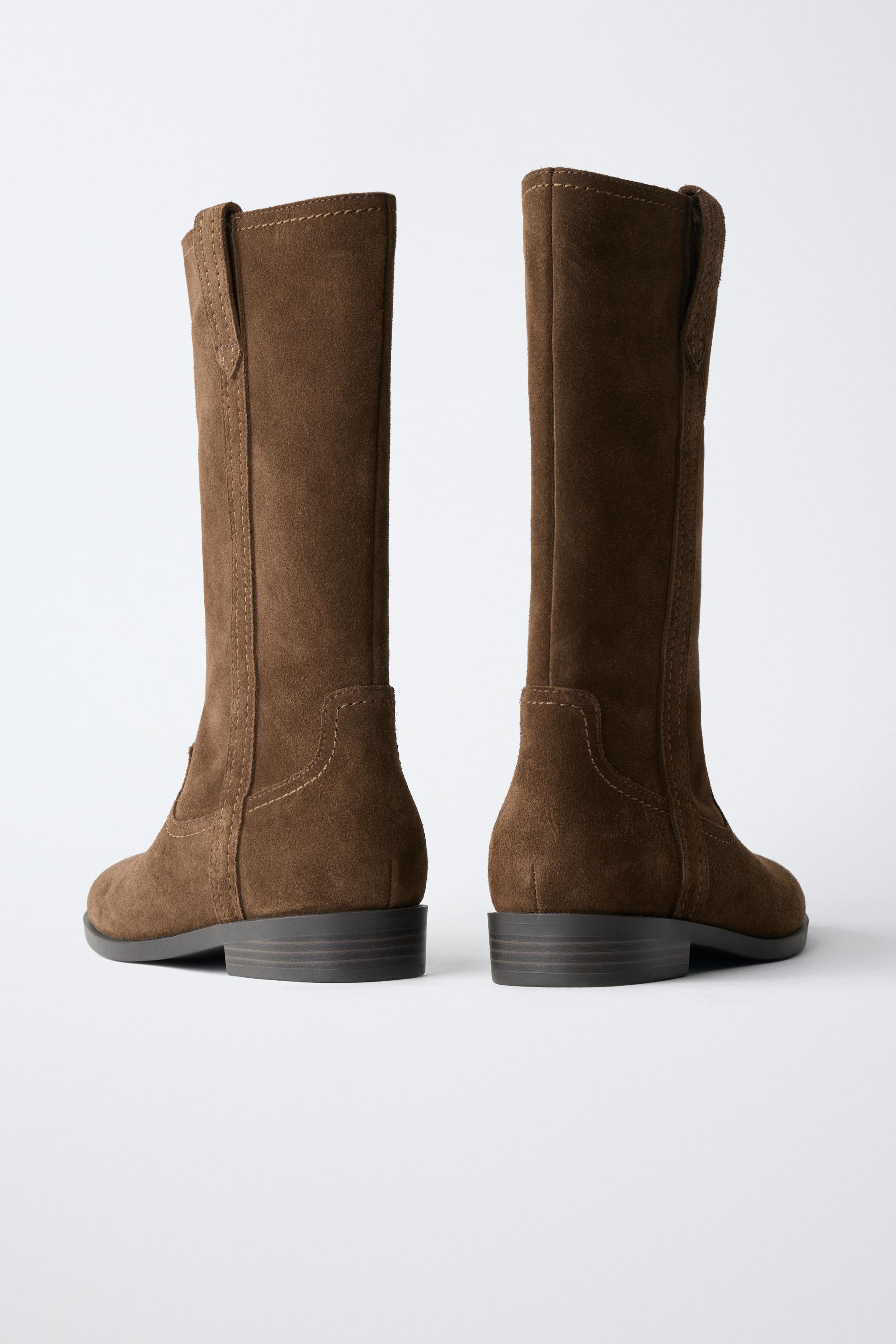 LEATHER HIGH BOOTS
