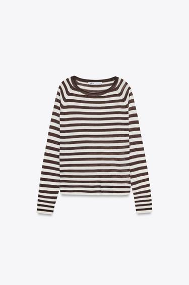 BASIC KNIT SWEATER -  by Zara