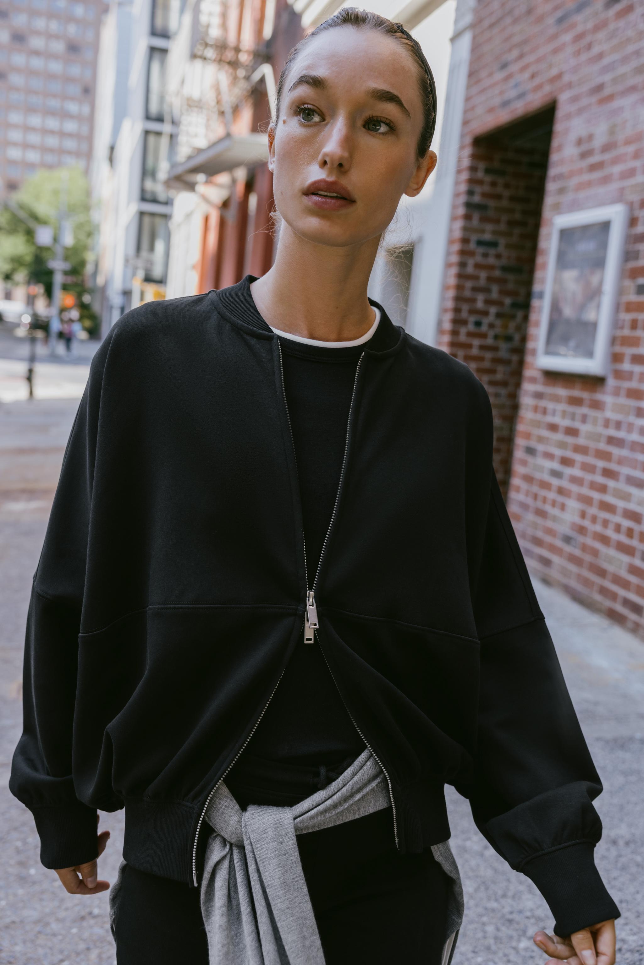 İNTERLOK BOMBER CEKET - Görsel 3