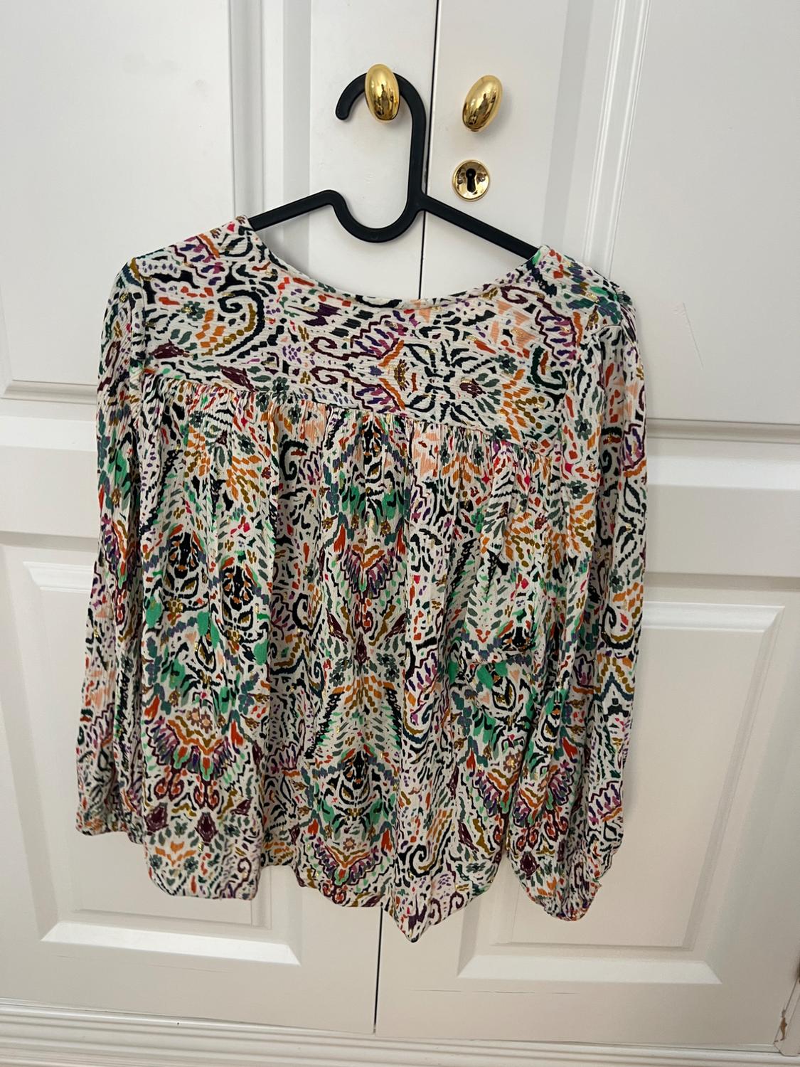 PRINTED VOLUMINOUS BLOUSE - Image 2