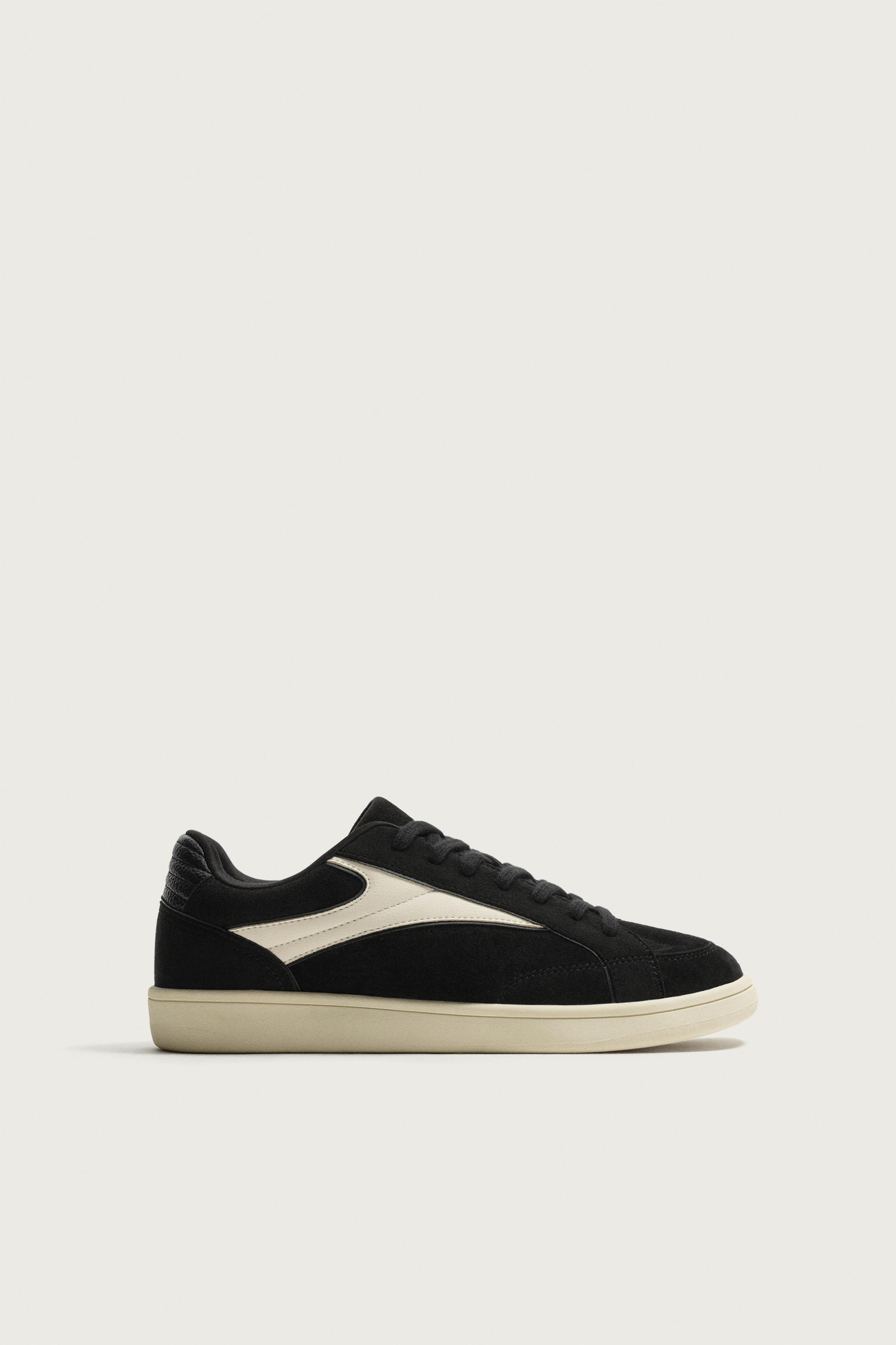 zara スニーカー レトロスニーカー - ブラック | ZARA Japan / 日本