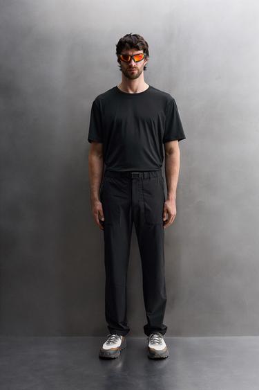 BASIC TECHNICAL T-SHIRT - Black by Zara