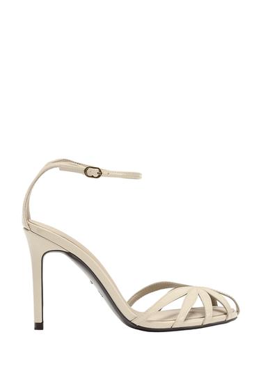 Zara JELLY HEELS - Off White