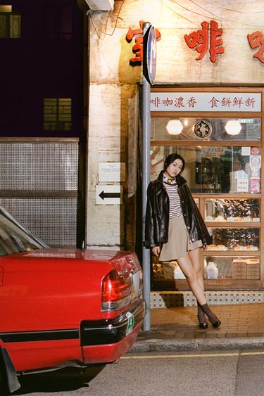 Zara 造型 - 深駝色