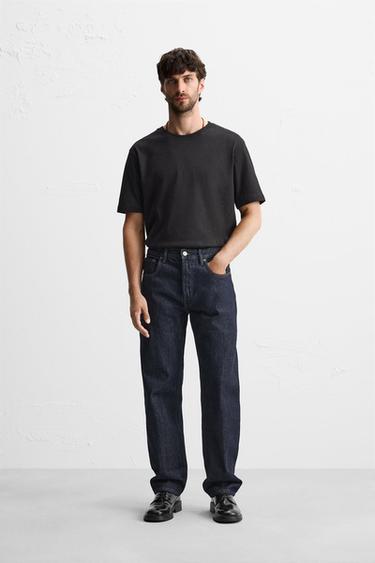 ДЖИНСЫ STRAIGHT-LEG — СИНИЙ от Zara — изображение 0