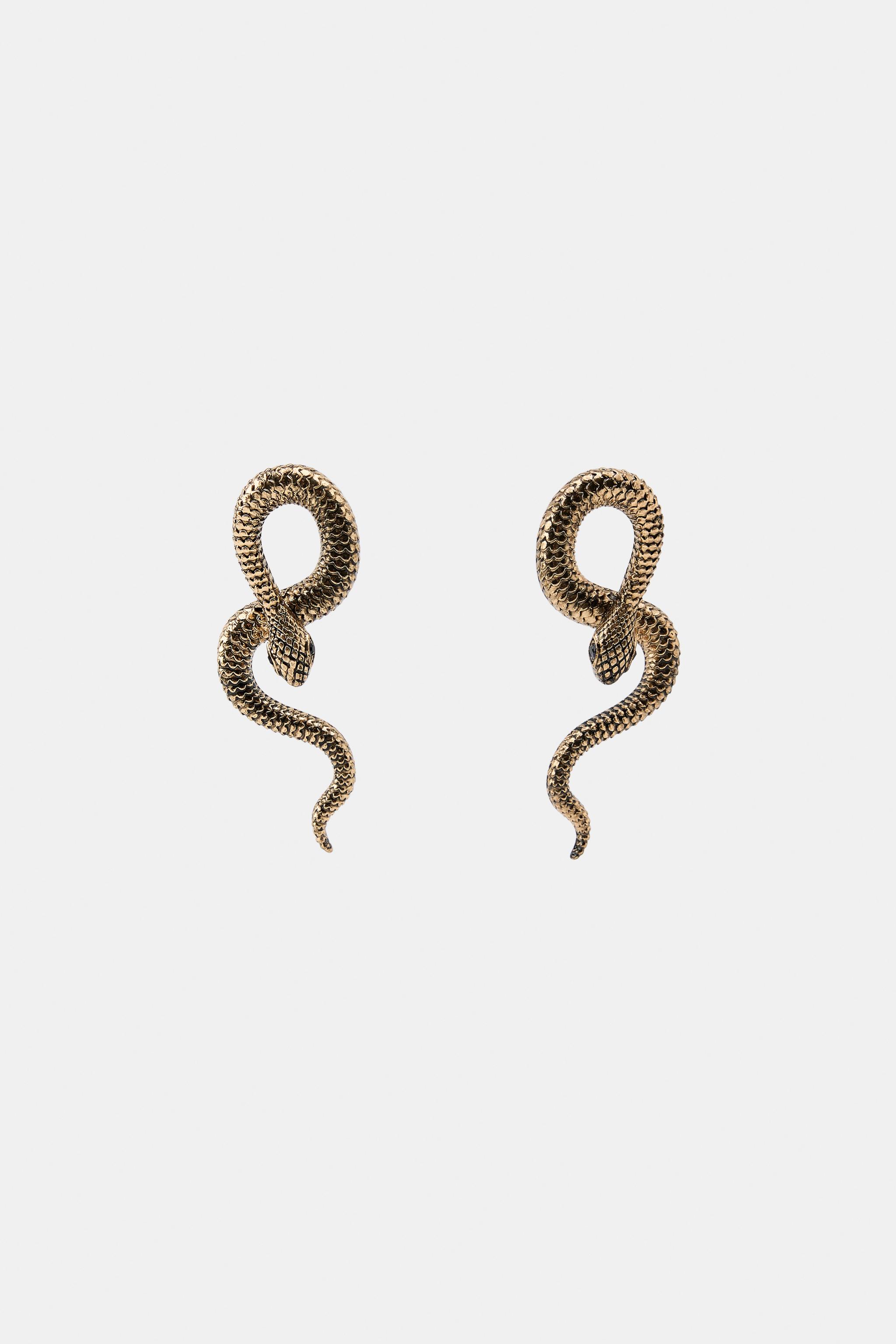 BOUCLES D'OREILLES SERPENT