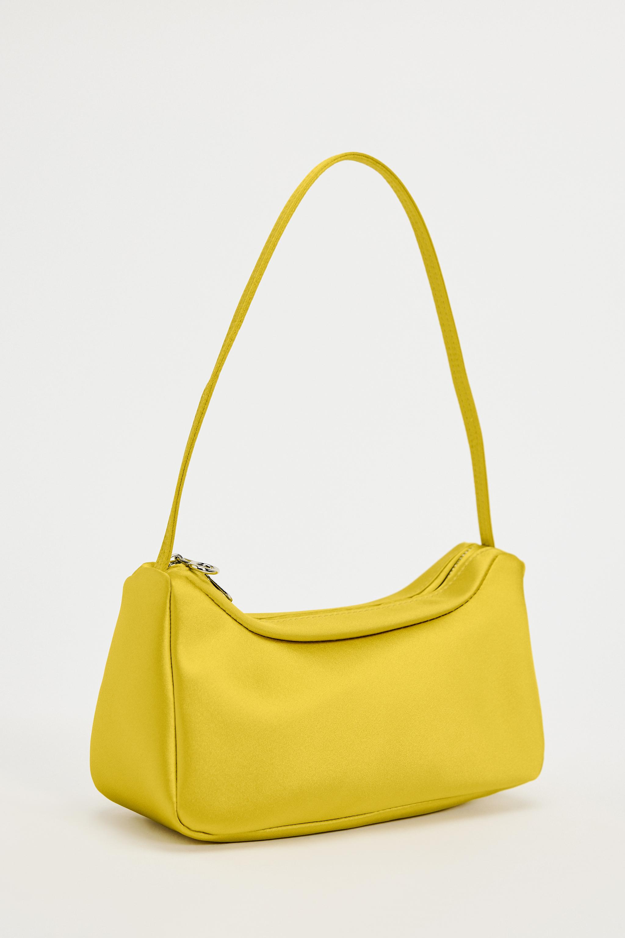 Zara satiny 2024 shoulder bag