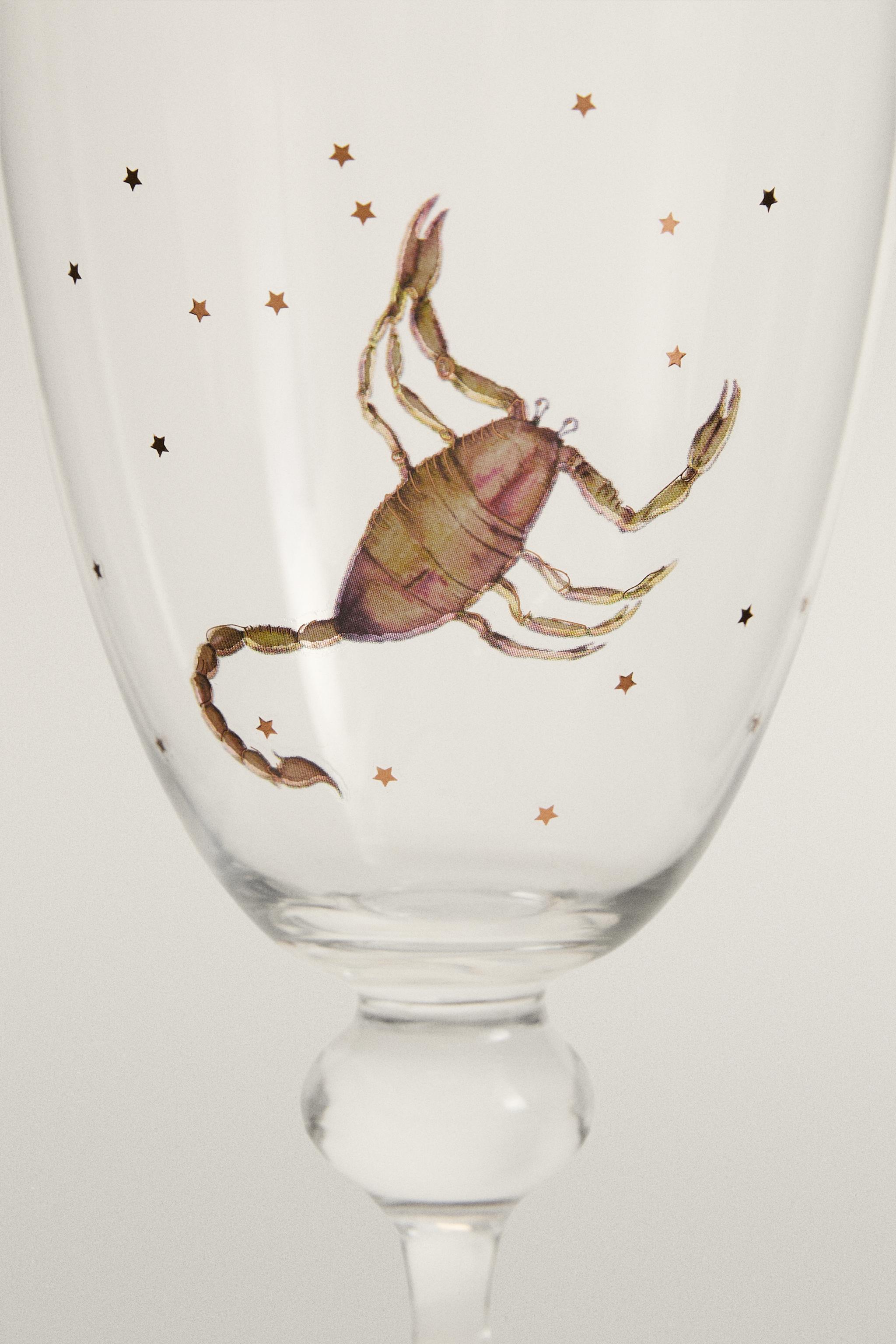 SCORPIO ZODIAC GLASS | MARISA BERENSON
