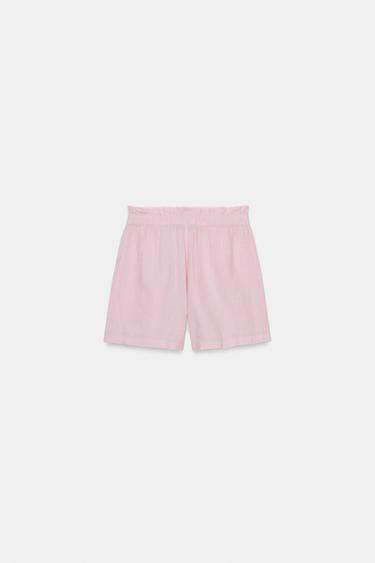 SHORT LIN ZW COLLECTION - Mauve clair de Zara - Image 3
