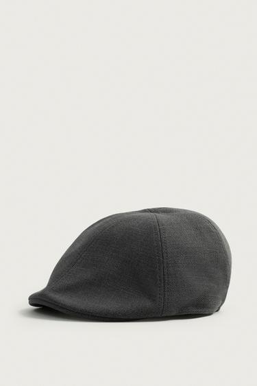 Zara STRUCTURED BERET - Blue gray